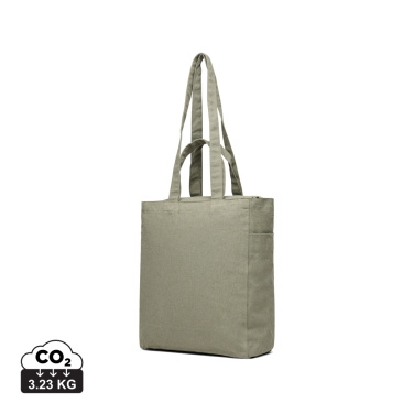 Logotrade promotional giveaways photo of: VINGA Hilo AWARE™ recycled canvas zip tote