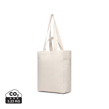 Logo trade advertising products picture of: VINGA Hilo AWARE™ recycled canvas zip tote