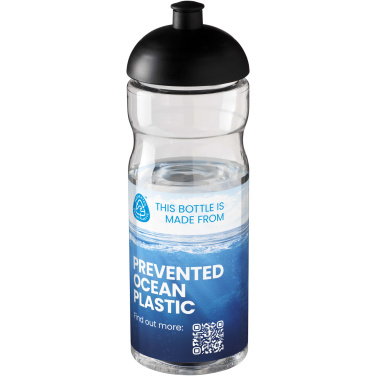 Logo trade promotional merchandise photo of: H2O Active® Eco Base 650 ml dome lid sport bottle