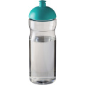 H2O Active® Eco Base 650 ml dome lid sport bottle, Transparent / Aqua blue