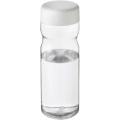 H2O Active® Eco Base 650 ml screw cap water bottle, Transparent / White