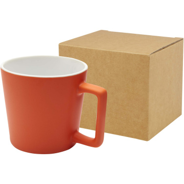 Logo trade advertising product photo of: Cali 370 ml ceramic mug with matt finish