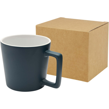 Logo trade advertising products picture of: Cali 370 ml ceramic mug with matt finish