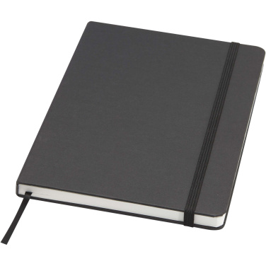 Logo trade promotional product photo of: Holm A5 stone paper hard cover notebook with lined pages