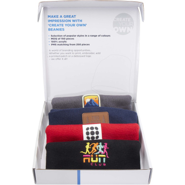 Logotrade advertising products photo of: Beanie sample box