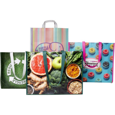 Logo trade business gifts image of: Laminated totes sample box