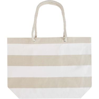 Logotrade promotional giveaways photo of: Florida 270 g/m² GRS recycled beach tote bag 18L