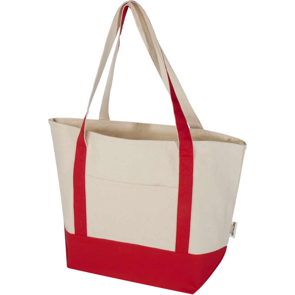 Logo trade promotional merchandise photo of: Sam 320 g/m² GRS recycled cotton tote bag