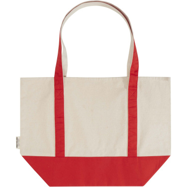 Logotrade promotional products photo of: Sam 320 g/m² GRS recycled cotton tote bag