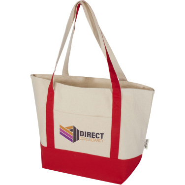 Logotrade advertising products photo of: Sam 320 g/m² GRS recycled cotton tote bag