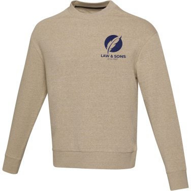 Logo trade promotional merchandise photo of: Jet unisex Aware™ recycled crewneck sweater