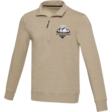 Logotrade promotional merchandise image of: Tin unisex Aware™ recycled quarter zip sweater 