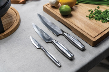 Logo trade promotional giveaway photo of: BOSKA Kitchen Knives Monaco+, set of 3