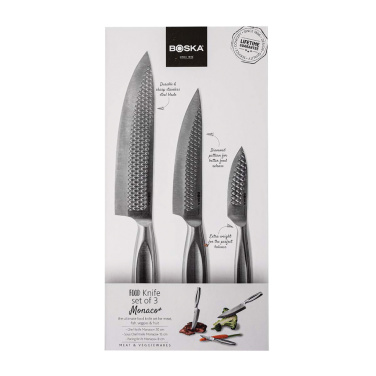 Logotrade promotional giveaway image of: BOSKA Kitchen Knives Monaco+, set of 3