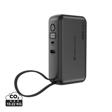 Logotrade promotional merchandise image of: Urban Vitamin Eureka hybrid GANcharger 10000mah powerbank65W