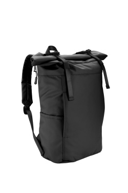 Logotrade advertising products photo of: Rolltop backpack PEKTUSAN Schwarzwolf