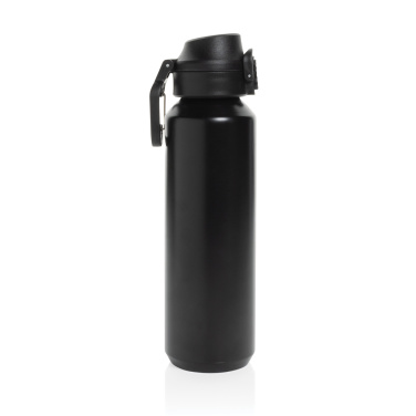 Logo trade promotional gift photo of: Via RCS Re-steel lockable sport bottle 600ML