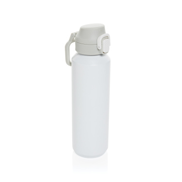 Logotrade promotional giveaway picture of: Via RCS Re-steel lockable sport bottle 600ML