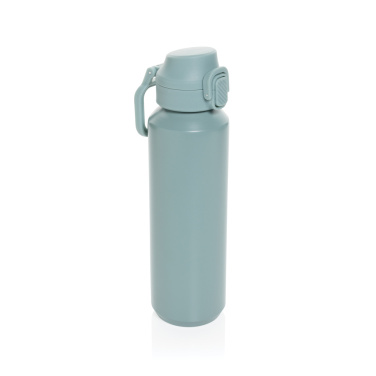 Logotrade promotional merchandise picture of: Via RCS Re-steel lockable sport bottle 600ML