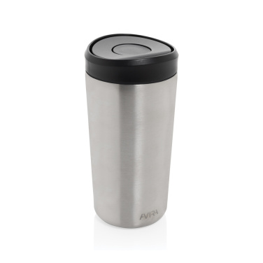 Logo trade corporate gifts image of: Avira Alix RCS re-steel click tumbler 400ML