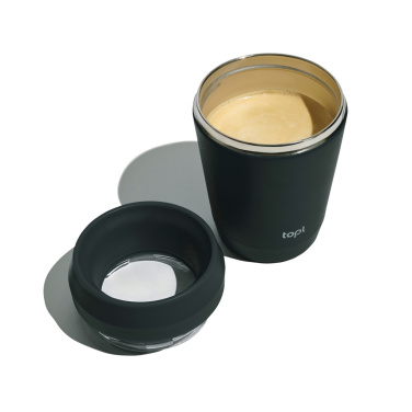 Logotrade promotional product image of: Topl Recycled Steel To Go Tumbler Patented 360 Lid 235ml