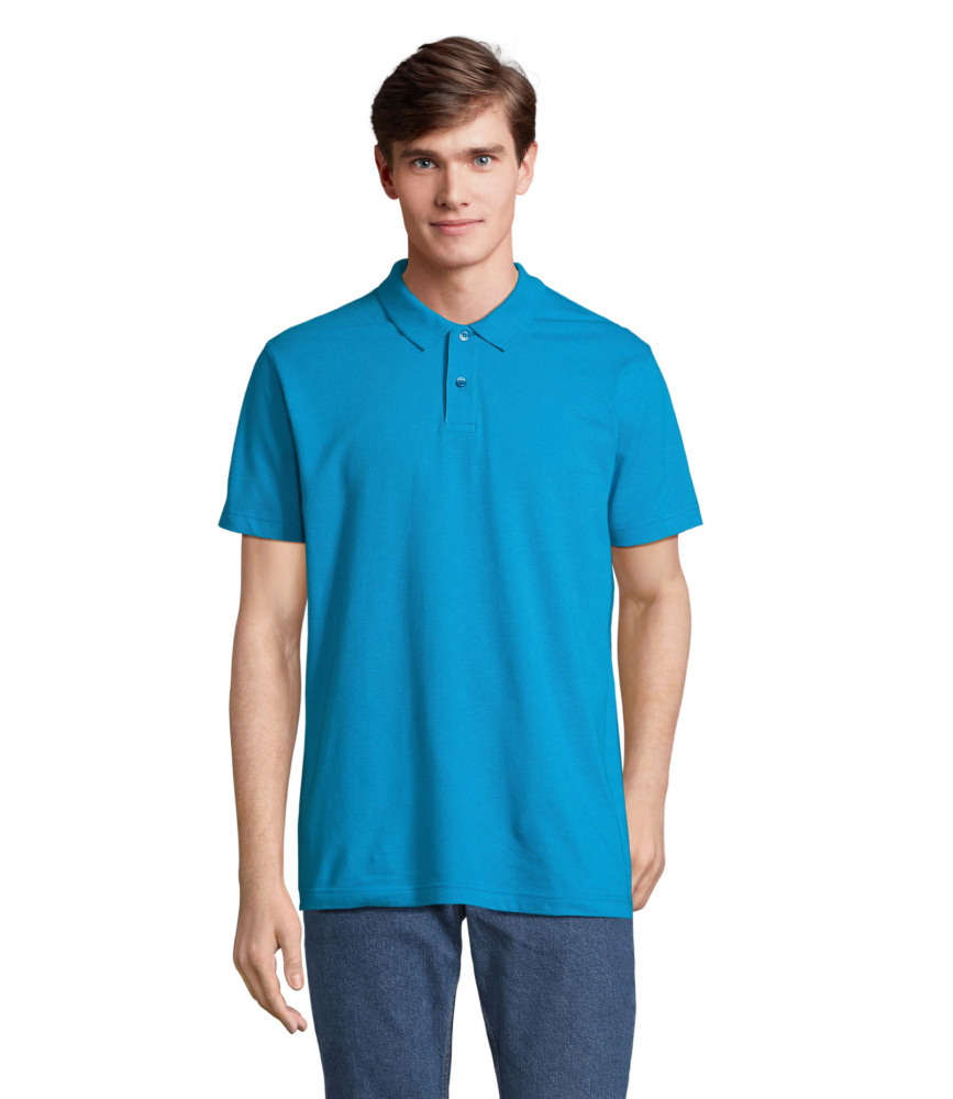 Logo trade promotional products image of: PULSE UNISEX POLO