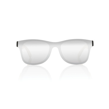 Logotrade promotional merchandise photo of: Prism RCS recycled plastic sunglasses with bamboo frame