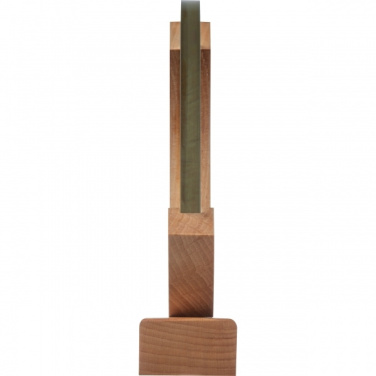 Logo trade promotional giveaway photo of: Trophy with bamboo base Oshawa