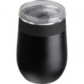 MoLu recycled stainless steel drinking cup, black