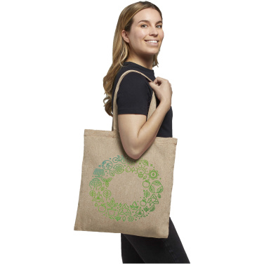 Logo trade promotional gifts picture of: Pheebs 150 g/m² recycled tote bag 7L