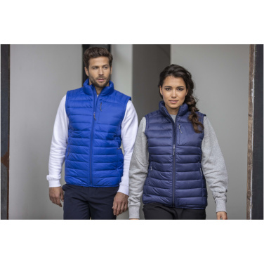 Logo trade promotional products image of: Pallas men's GRS recycled insulated bodywarmer