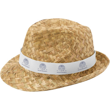 Logo trade promotional gift photo of: Pricus straw hat