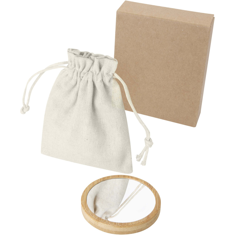 Logotrade promotional giveaways photo of: Lustre bamboo mirror