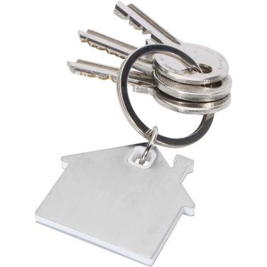 Logo trade corporate gift photo of: Nook house-shaped keychain