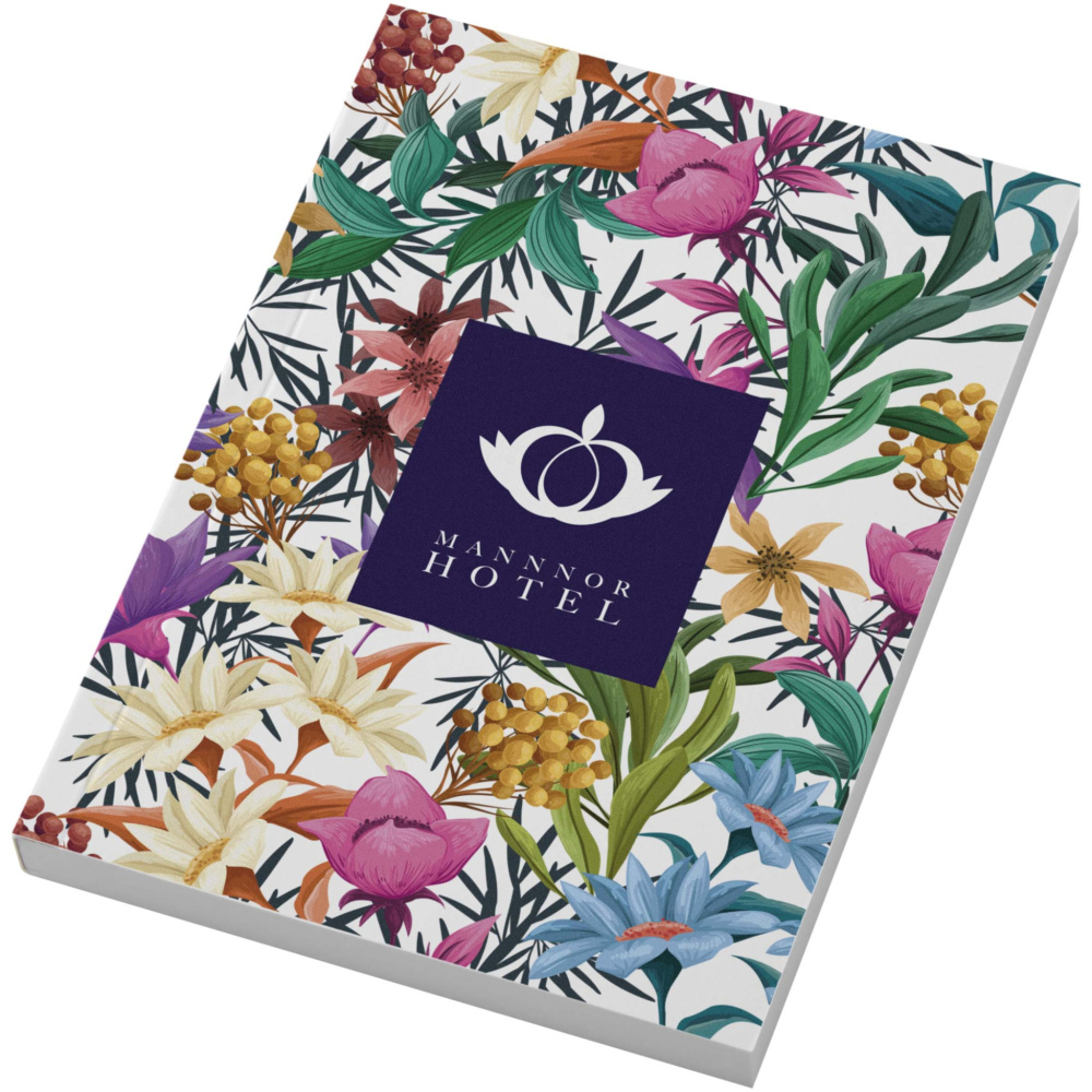 Logo trade advertising product photo of: Novella Austen A6 soft cover notebook - 100 sheets