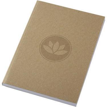 Logo trade advertising product photo of: Novella Austen A5 recycled soft cover kraft notebook - 100 sheets