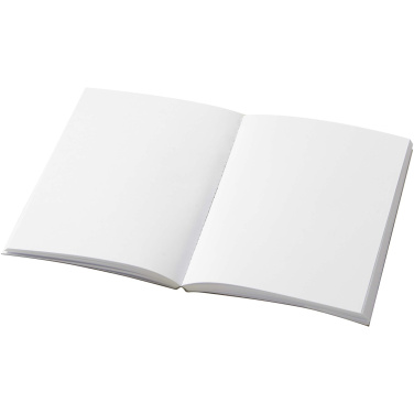 Logo trade promotional items picture of: Novella Austen A6 recycled soft cover kraft notebook - 100 sheets