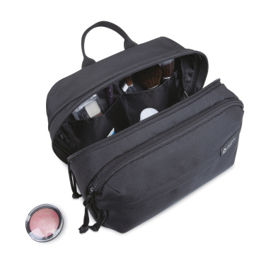 Logotrade corporate gift image of: Renew AWARE™ rPET Toiletry Bag