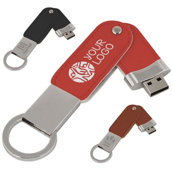 Logo trade advertising products image of: Metal USB stick