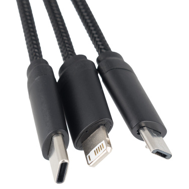 Logotrade advertising products photo of: Big cable 4in1 with illuminated logo - i5w