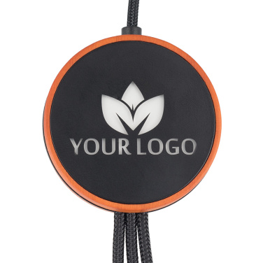 Logotrade promotional gift image of: Big cable 4in1 with illuminated logo - i5w