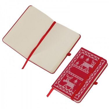 Logotrade promotional item picture of: A6 Notebook with Christmas design