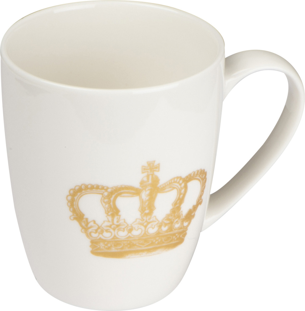 Logotrade promotional product image of: Mug with crown print 300 ml