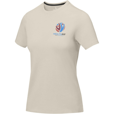 Logo trade promotional products image of: Nanaimo short sleeve women's t-shirt