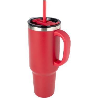 Logo trade promotional items picture of: Sydney 1200 ml copper vacuum insulated tumbler with straw