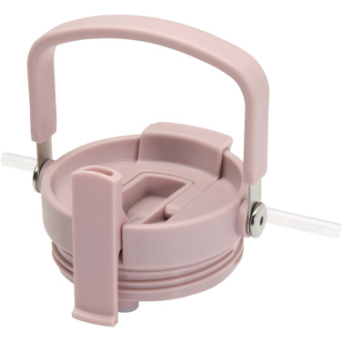 Logo trade business gift photo of: Bronx 900 ml RCS recycled stainless steel copper vacuum insulated tumbler with dual function lid