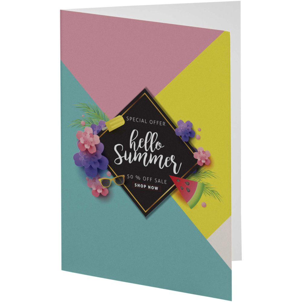 Logotrade promotional items photo of: Herald A6 greeting card