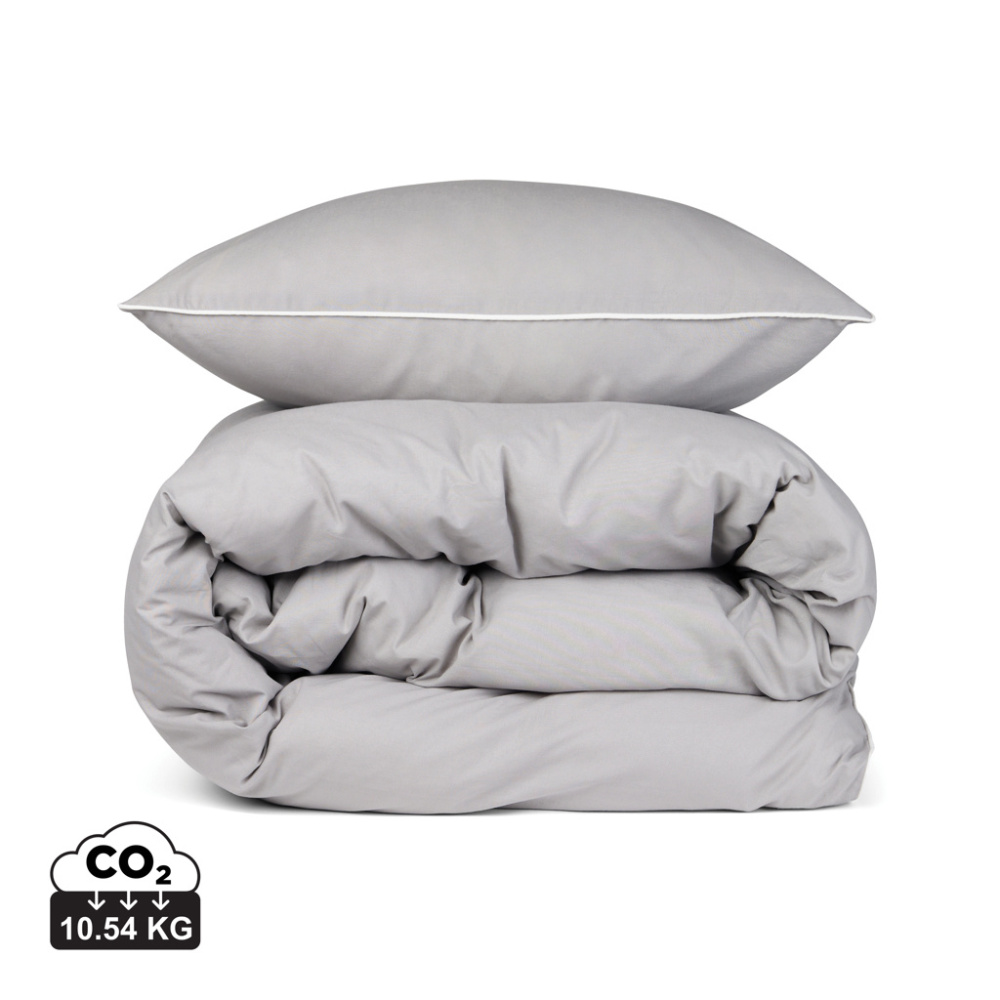 Logo trade promotional gifts image of: VINGA Marston OCS organic cotton bed linen, 4 pcs set