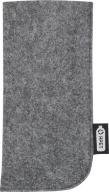 Logotrade promotional gift picture of: Felta GRS recycled pouch for glasses