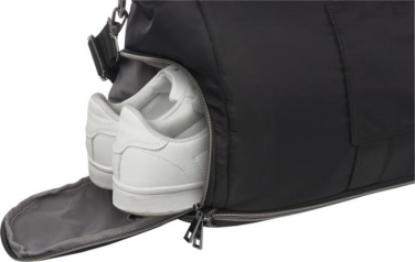 Logo trade advertising products image of: Rhine GRS recycled expandable duffel bag 35L